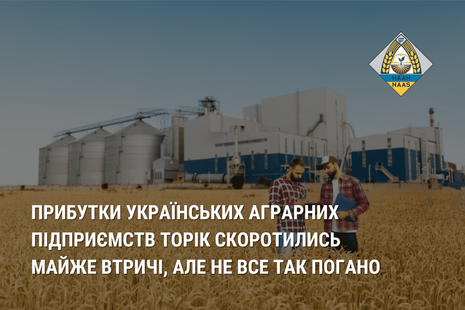 Прибутки українських аграрних підприємств торік скоротились майже втричі, але не все так погано